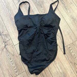 GAP Maternity Bathing Suit Black XL